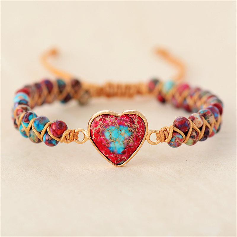 Passionate Heart Jasper Bracelet