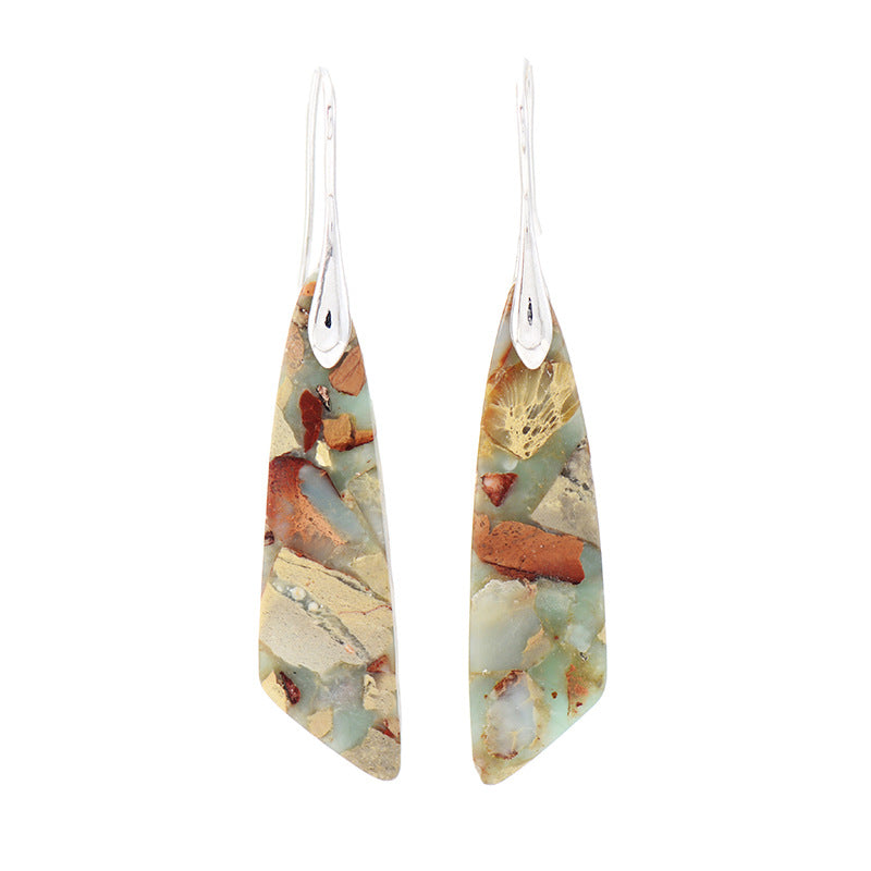 Boho Spiritual Jasper Earrings