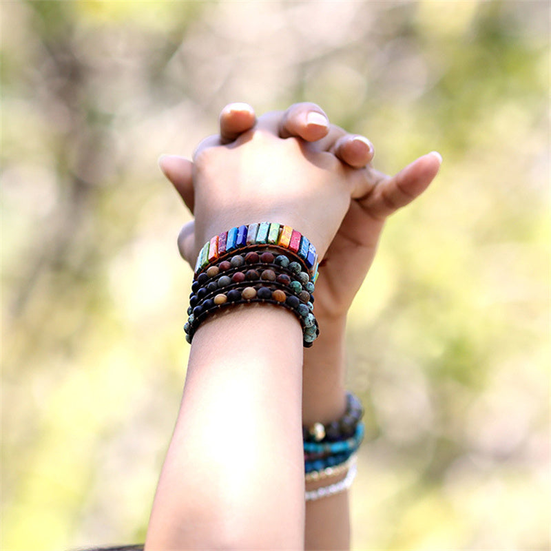 Vintage Love Leather Bracelet