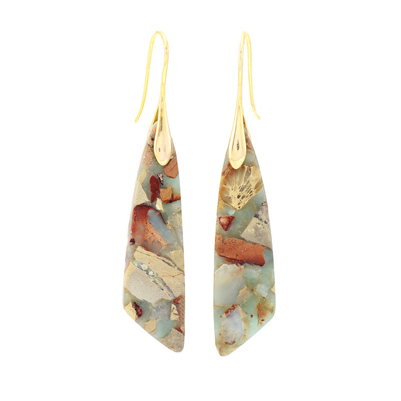 Boho Spiritual Jasper Earrings