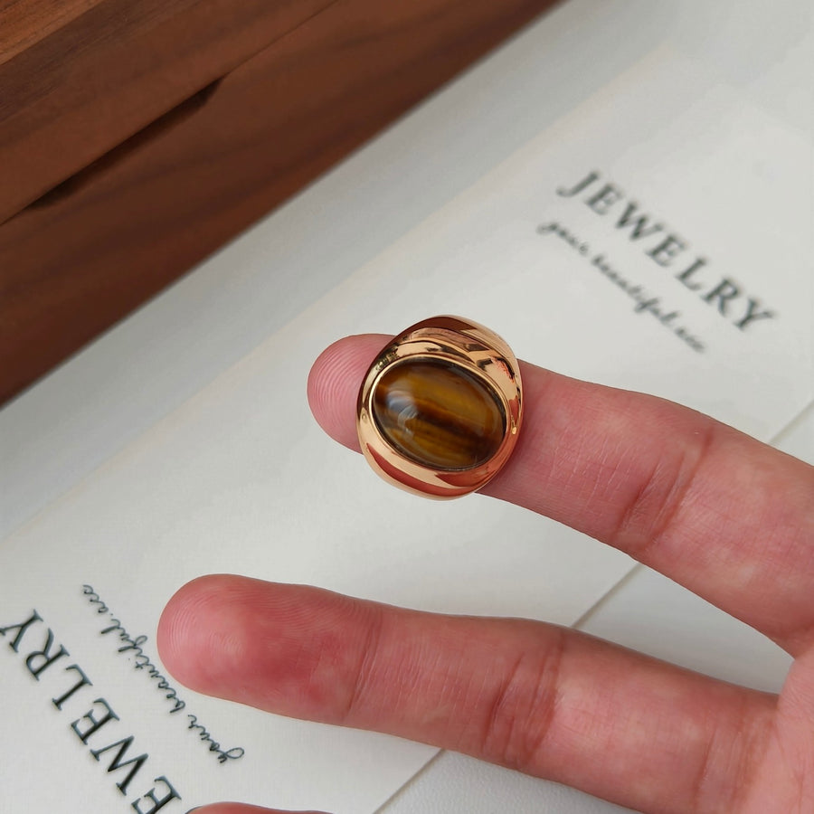 DOREA tiger eye ring